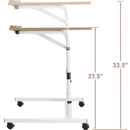 Tilted Jigsaw Puzzle Rolling Board Table