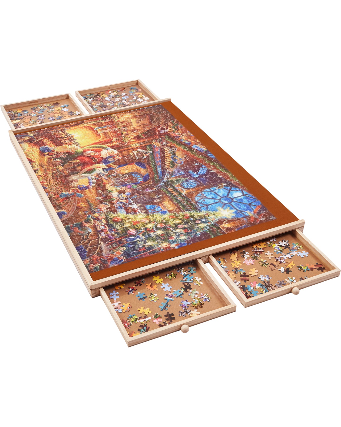 Tilted Jigsaw Puzzle Board - 1000 Pieces - Plastic Cover